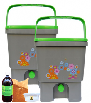 Bokashi Eimer 2 Starter Set