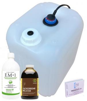 Fermenter 10 Liter | EMa Herstellung | Set mit EM1 Urlösung