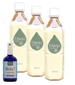 Manju 3 Flaschen 1500ml Wolke 7 100ml