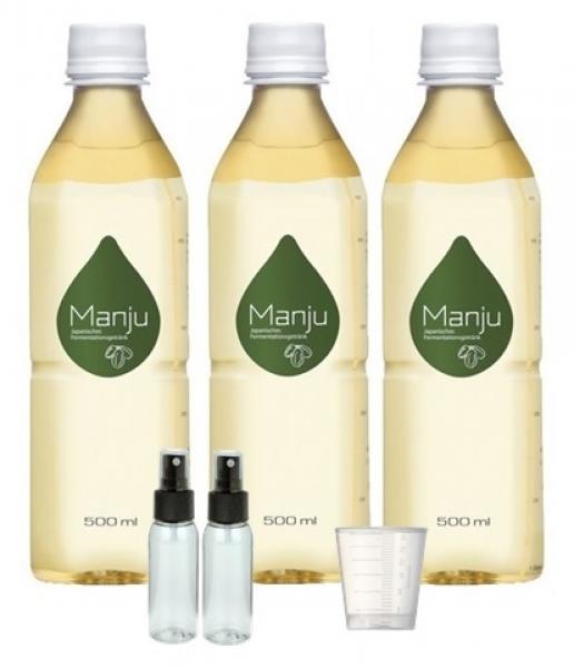 Manju 3 Flaschen | 3x500ml | Fermentationsgetränk | Antioxidantien