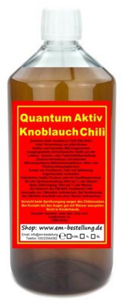 Quantum Aktiv Knoblauch Chili 1 Liter