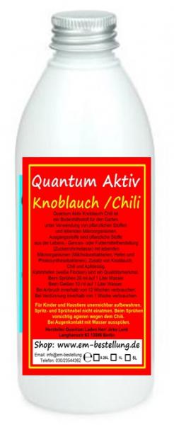 Quantum Aktiv Knoblauch Chili 250ml Probe